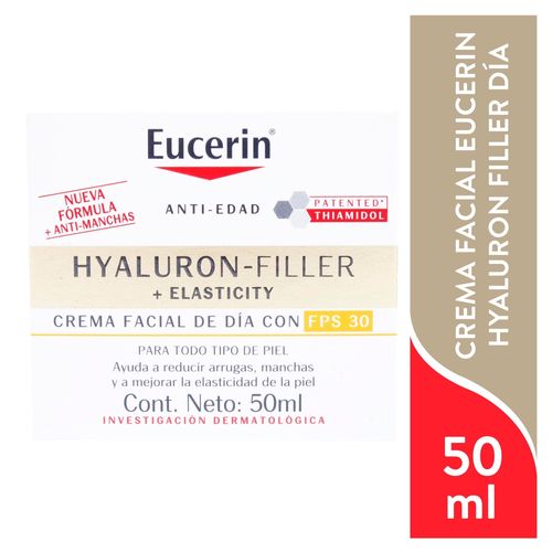 Crema facial Eucerin hyaluron filler día - 50 ml