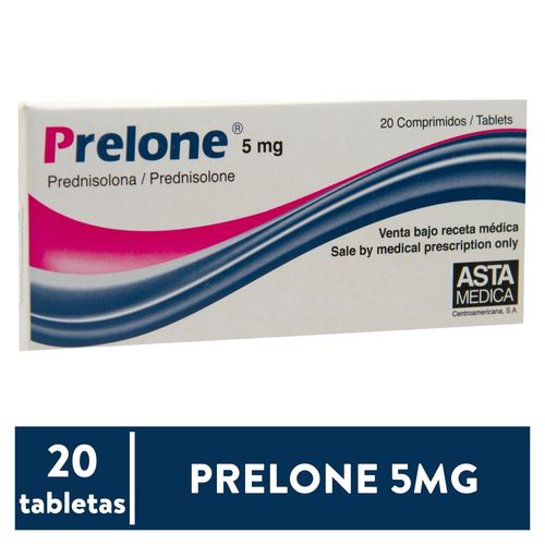 Comprimidos Exeltis Prelone 5 Mg - 20 comprimidos