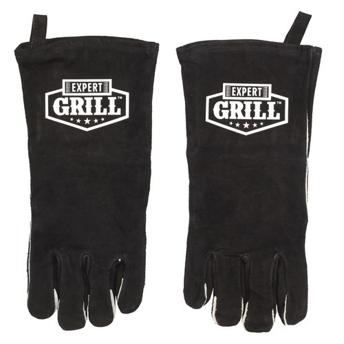 Guantes de cuero Exprt Grill para BBQ -2 uds