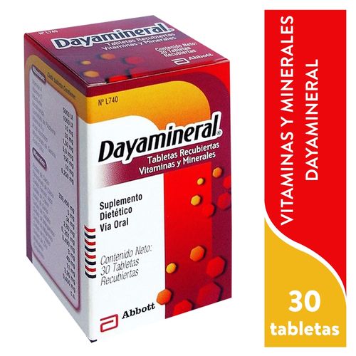 Dayamineral Tabletas Abbott
