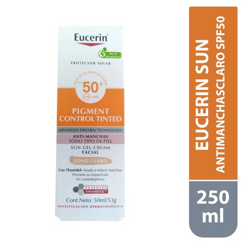 Eucerin Pigment Tono Claro Spf50 50ml