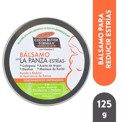 Bálsamo Palmer's para la panza reduce apariencia de estrías - 125 g