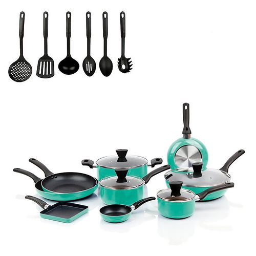 Bateria Mainstays De Cocina 19 piezas