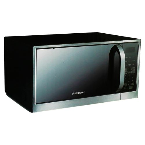 Microondas Durabrand 1.4 pies de acero inoxidable 10 niveles de potencia