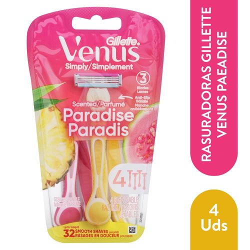 Rasuradora Gillette Venus Simply 4 Uds