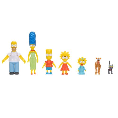 Figuras Los Simpsons Pack Familia