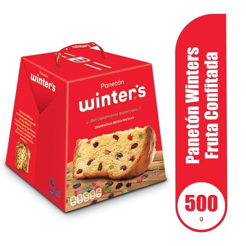 Panettone Winter´s Frutas y Pasas - 500 g