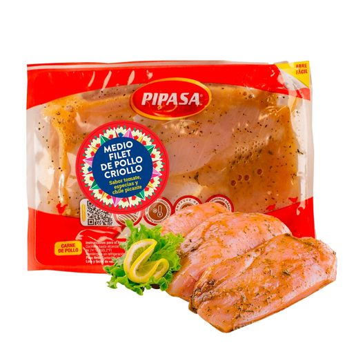 Filete de Pollo Criollo Pipasa Empacado - 1000 g