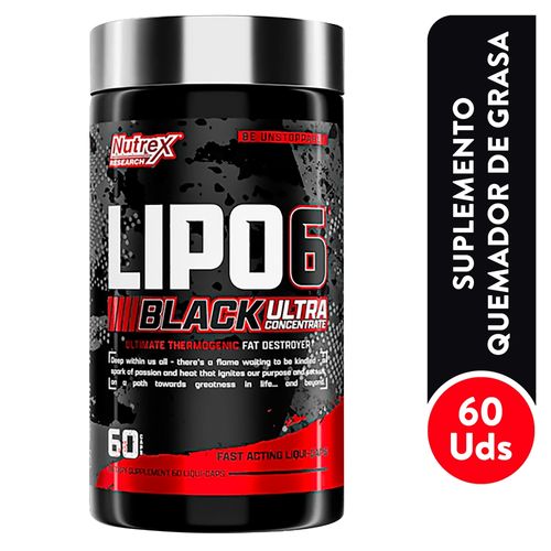Nutrex Lipo6 Black Ultra Concentrad 60Ea