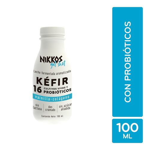 Leche fermentada Nikkos Kéfir con probióticos -100 ml