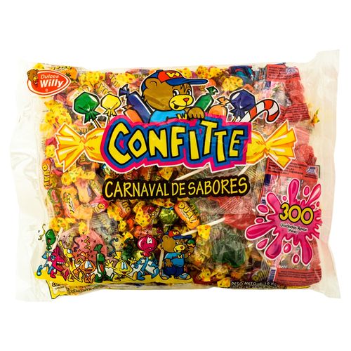 Confites Willy Carnaval De Sabores Surtidos -1190gr