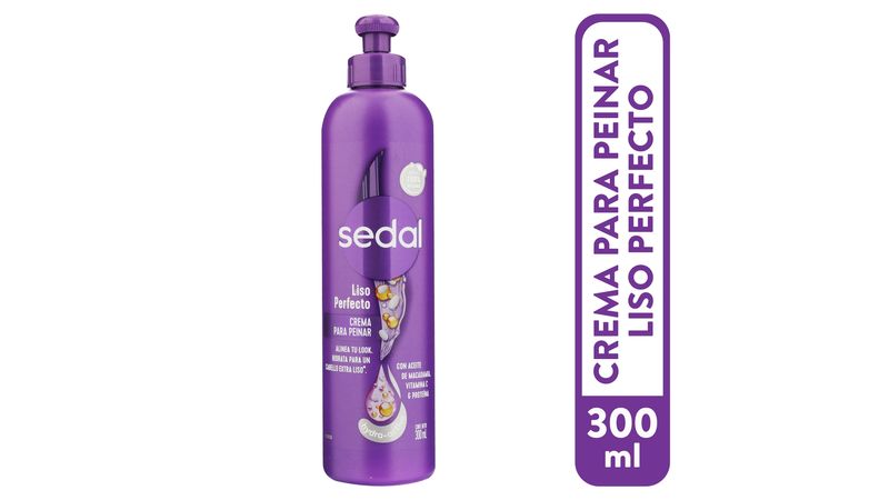 Comprar Crema Sedal Para Peinar Liso Perfecto 300 ml Walmart