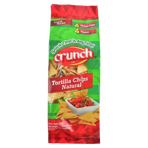 Tortilla Crunch Chips Natural - 500 g