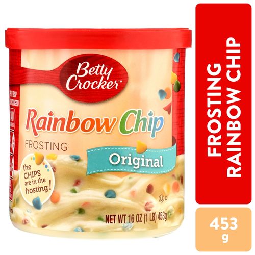 Frosting Betty Crocker rainbow chip - 453 g