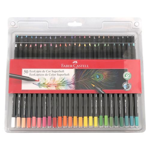 Lapiz Color Faber Supersoft Caj 50 Col