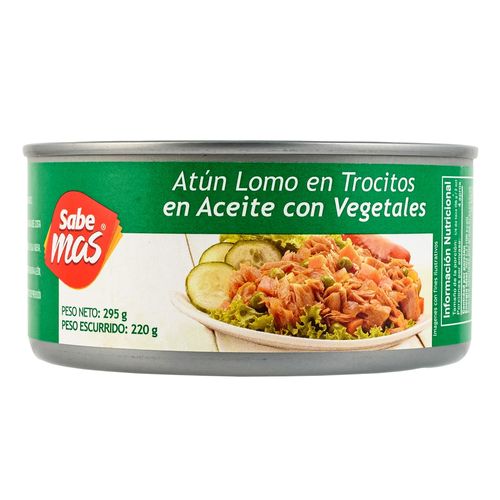 Atún Sabemas trozos con vegetales - 295 g