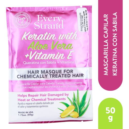 Mascarilla Everystrand Keratina 50G