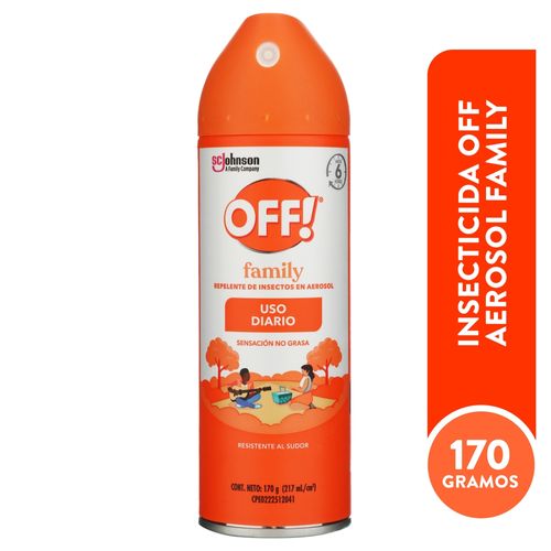 Repelente Family Aerosol OFF! -170gr