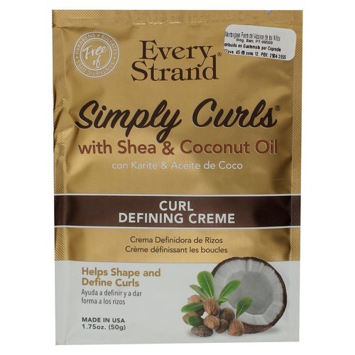 Crema definidora de rizos Every Strand con aceite de coco y karité - 50 g