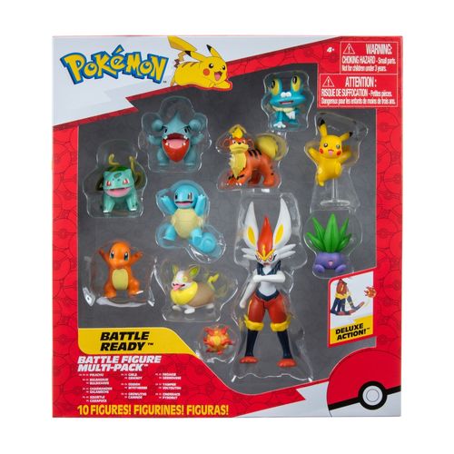 Pack de figuras Pokémon - 10 Pzas