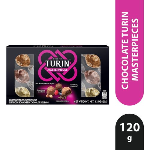 Chocolate Turin caja 12 bombones masterpieces - 120 g