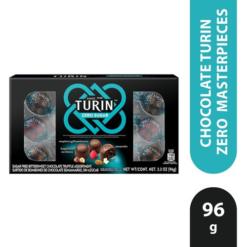 Chocolate Turin Zero caja 10 bombones masterpieces  - 96 g