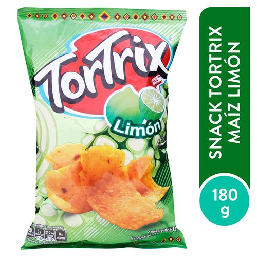 Snack Tortrix Maiz Con Limón Paquete - 180 g