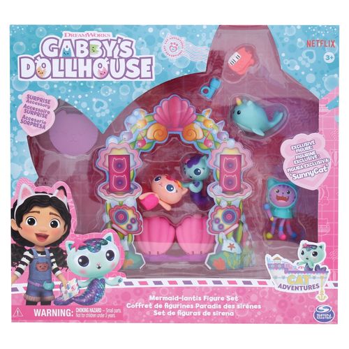 Gabby S Doll House Set Figuras Sirena