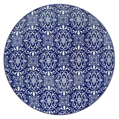 Plato plano Mainstays porcelana -10.5 pulgadas