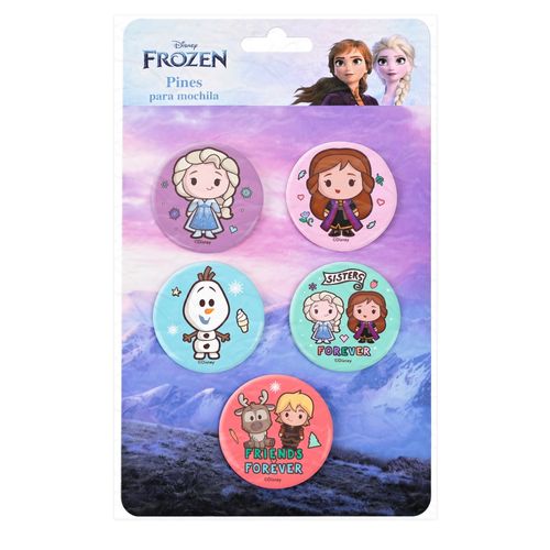 Pines Frozen para mochila - 5 pzas