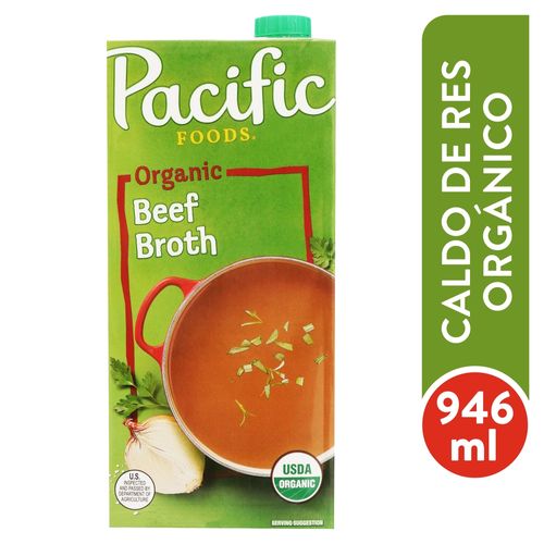 Caldo Pacific De Res Organico - 946ml