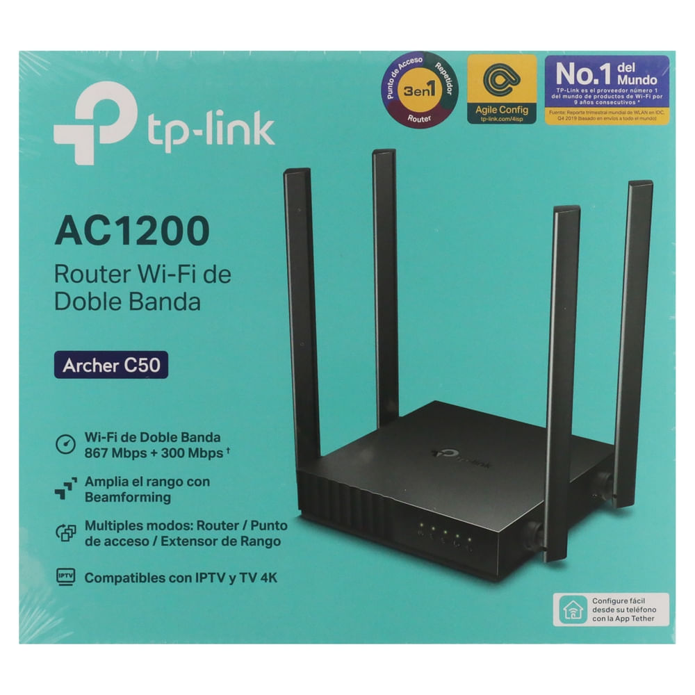 Comprar Router Archer C50 Ac 1200 | Walmart Costa Rica - Walmart ...
