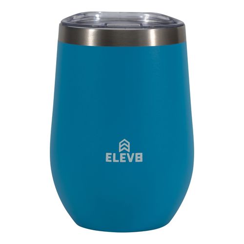 Copa de vino Elev8 insulada color azul -14 oz