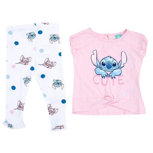Conjunto Beba Legging Y Playera Stitch