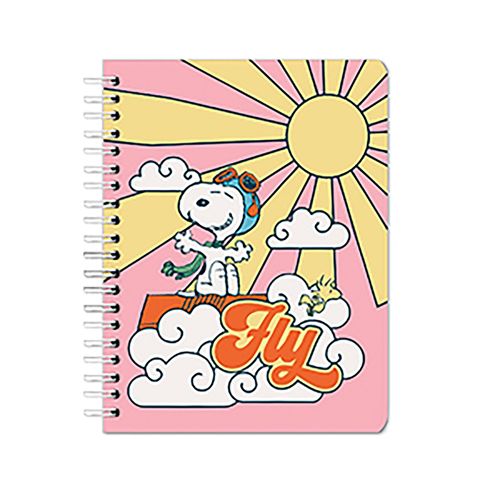 Cuaderno Pd Cosido 100h Snoopy Fly