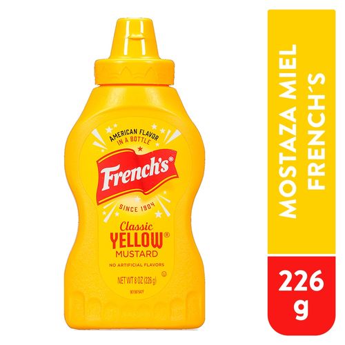 Mostaza Amarilla Clásica French´S® -8oz