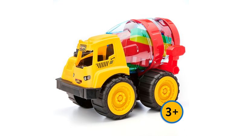 Mezcladora Kidz Time con bloques - 10 pzas - Masxmenos