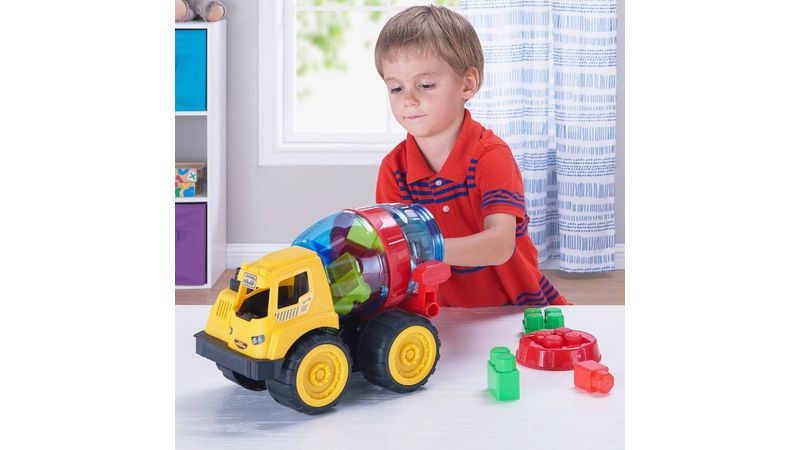 Mezcladora Kidz Time con bloques - 10 pzas - Masxmenos