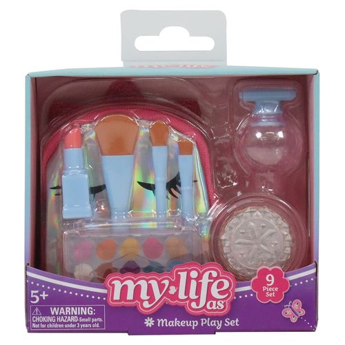 Set My Life As de maquillaje para muñeca - 7 pzas