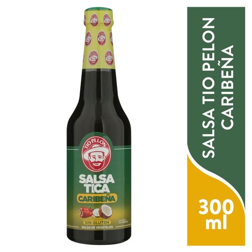Salsa Tío Pelón tica caribeña - 300 g