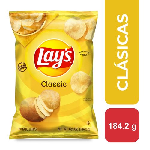 Boquitas Lay's papas originales con sal - 184.2 g