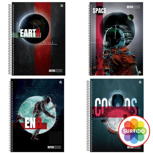 Cuaderno Animativa Td Outer Space 80h