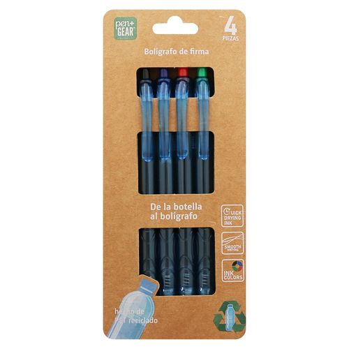 Bolígrafos Pen Gear reciclados -4 pzas 306
