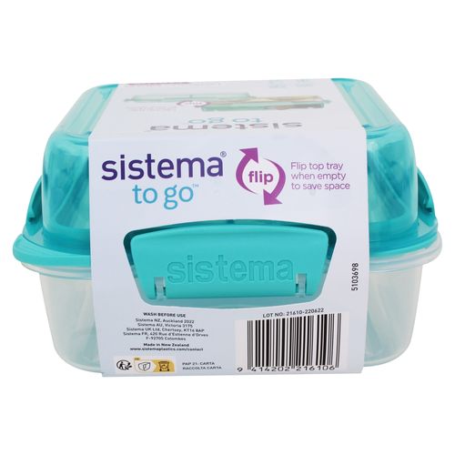 Recipiente Sistema Con Divisones 1.2 L