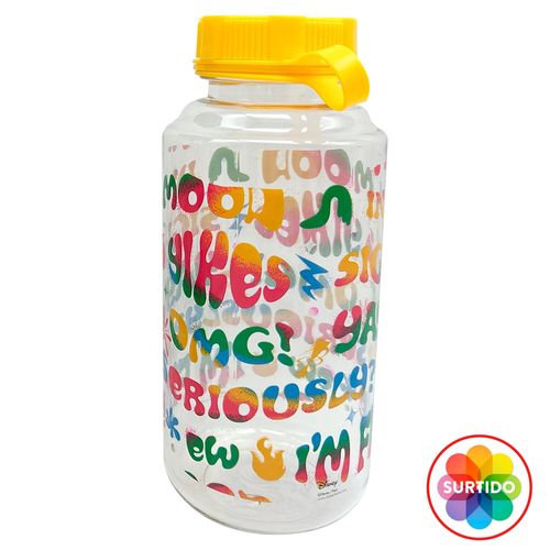 Botella Disney, plástica para agua -2500ml