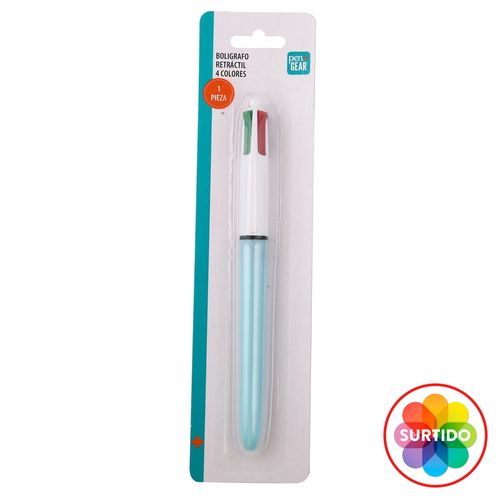 Bolígrafo retráctil Pen Gear, Surtido, incluye colores