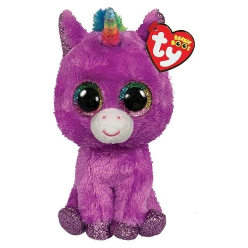 Ty Beanie Boos Rosette Unicornio Violeta