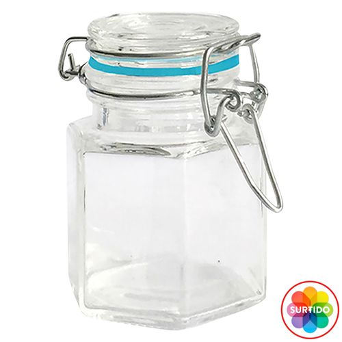 Recipiente Mainstays De Vidrio Con Seguro - 100ml