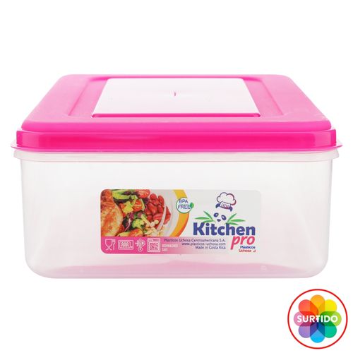 Recipiente Rect Kitchen Pro De 1800ml