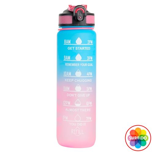 Botella Mainstays, Plástica Surtida -1000ml
